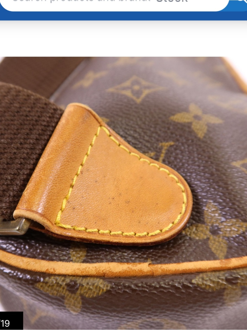 Louis Vuitton Monogram Canvas Brown Sling Crossbody Perfect Christmas Gift COA - Picture 13 of 16